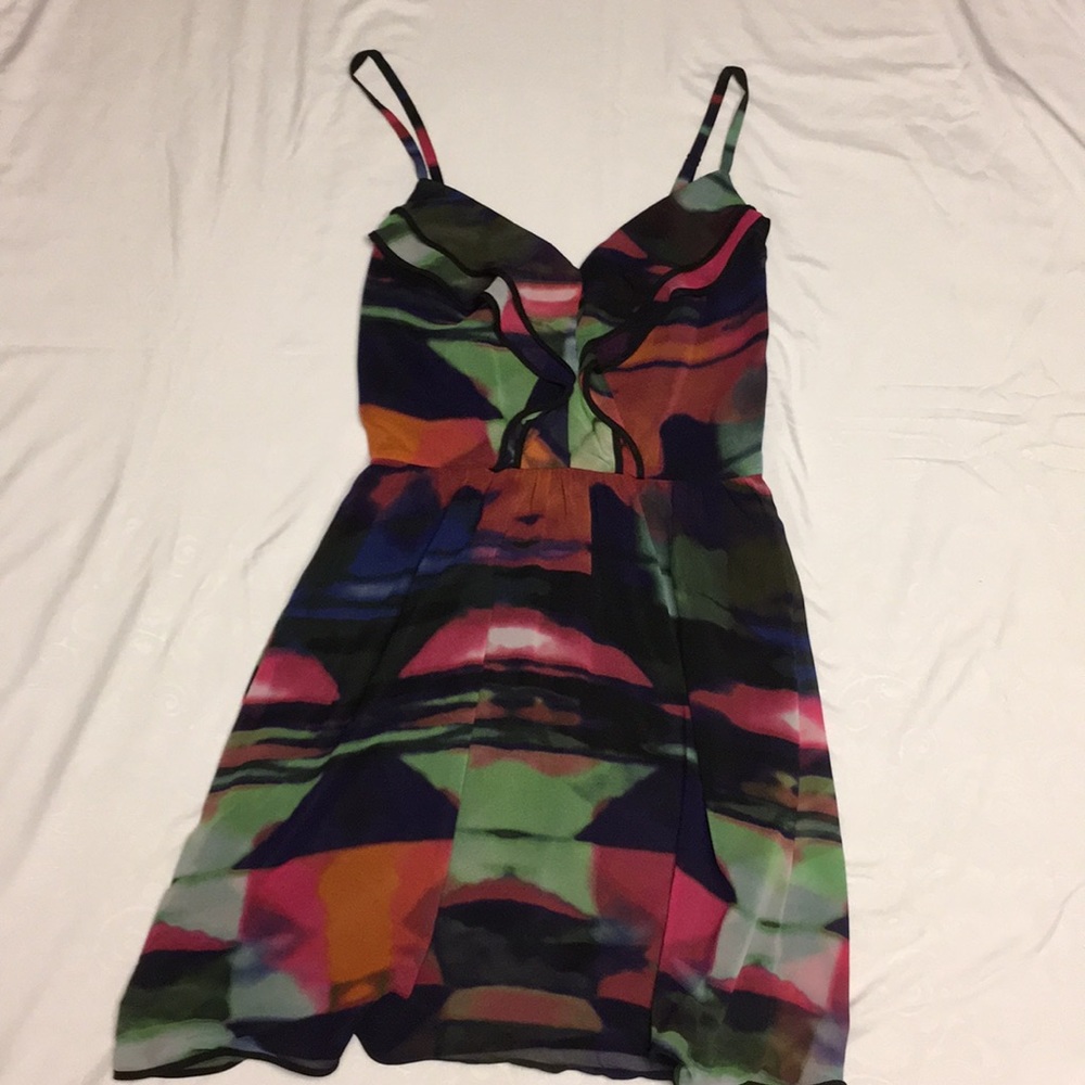 Flowy Chiffon Cocktail Dress